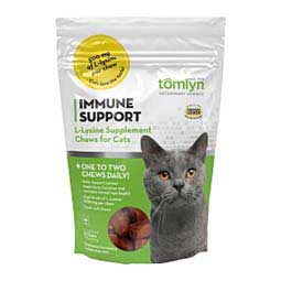 Immune Support L-Lysine Supplement Chews for Cats Tomlyn